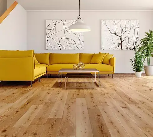 Ambiente decorado com papel de parede